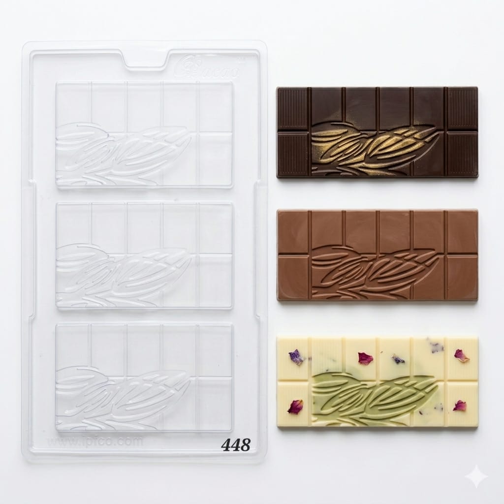 3 CAVITY BAR LEAF PVC MOULD