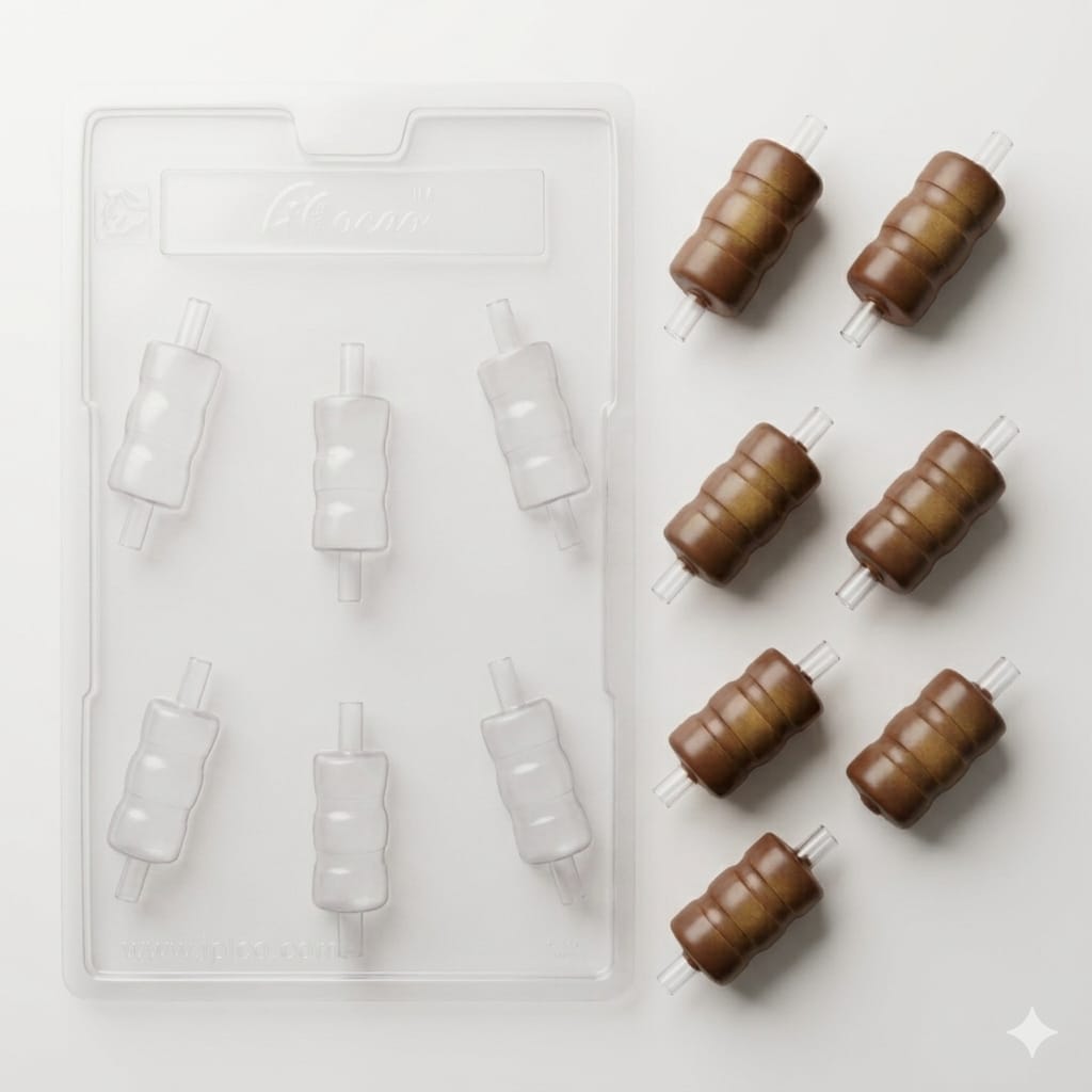 6 CAVITY CRICKET BELL PVC MOULD