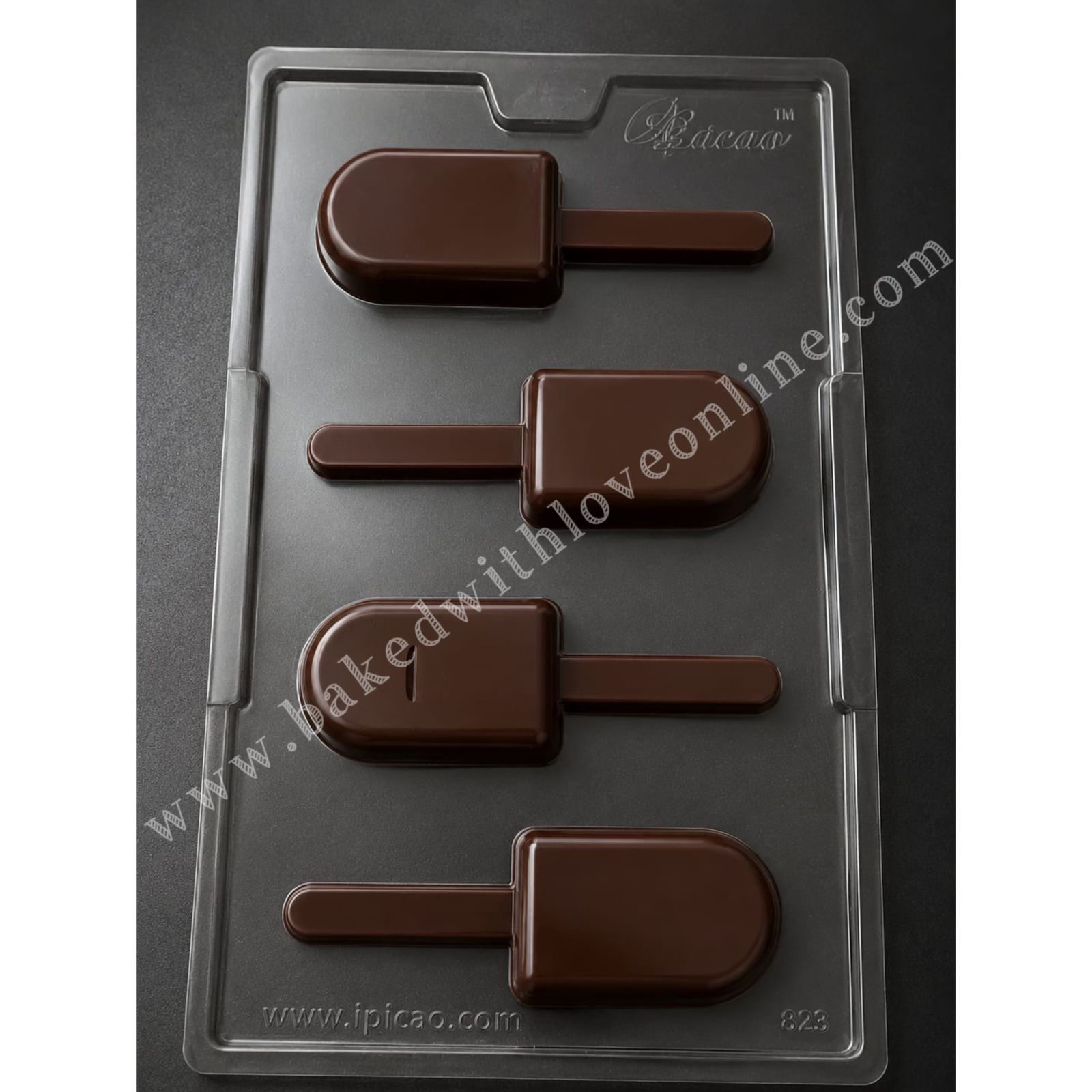 4 CAVITY CAKESICLE PVC MOULD