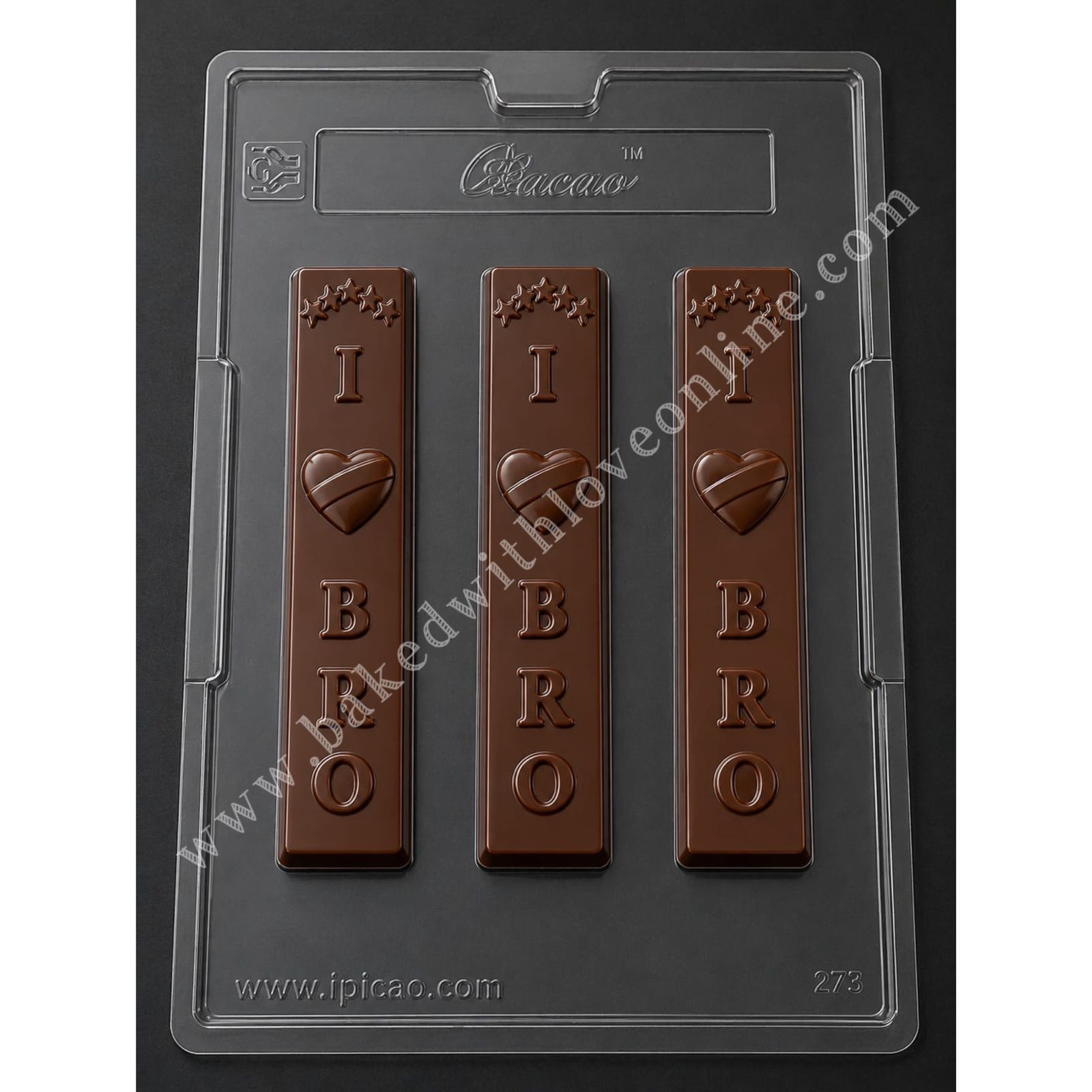I LOVE BRO PVC MOULD