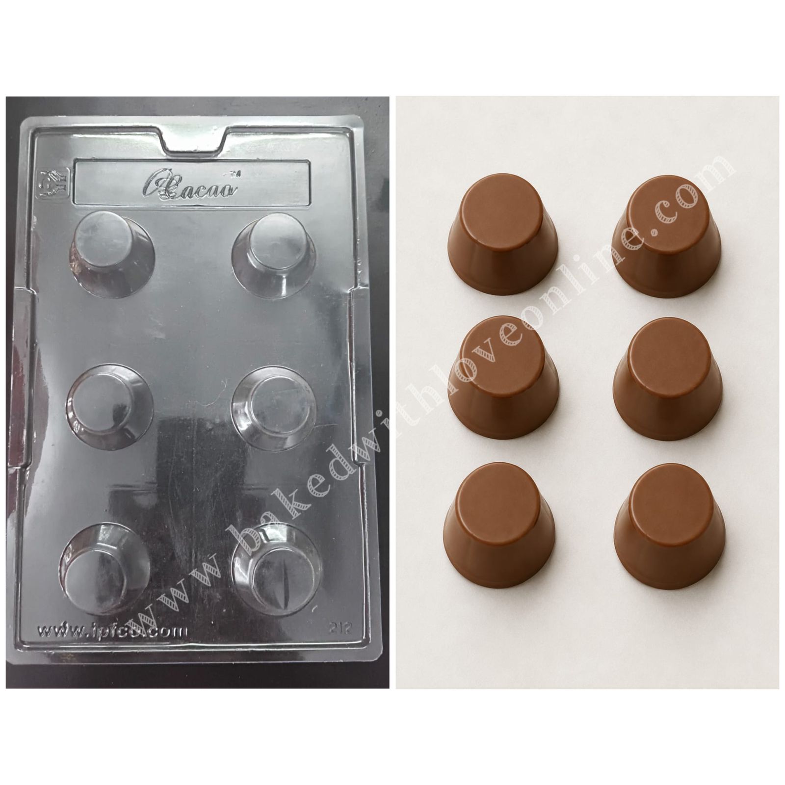 6 CAVITY CUP PVC MOULD