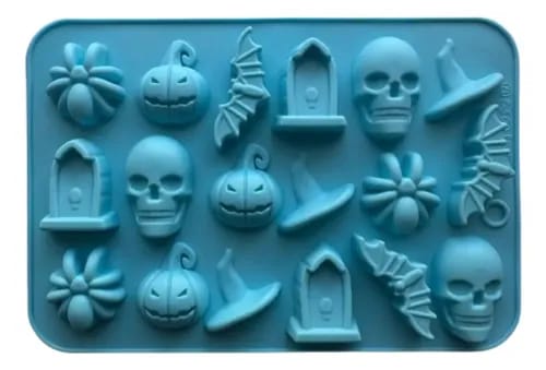 18 CAVITY HALLOWEEN SILICONE MOULD