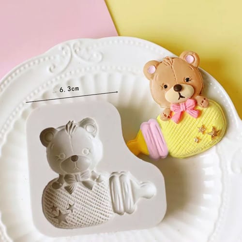 Baby fidding bottle silicone mould