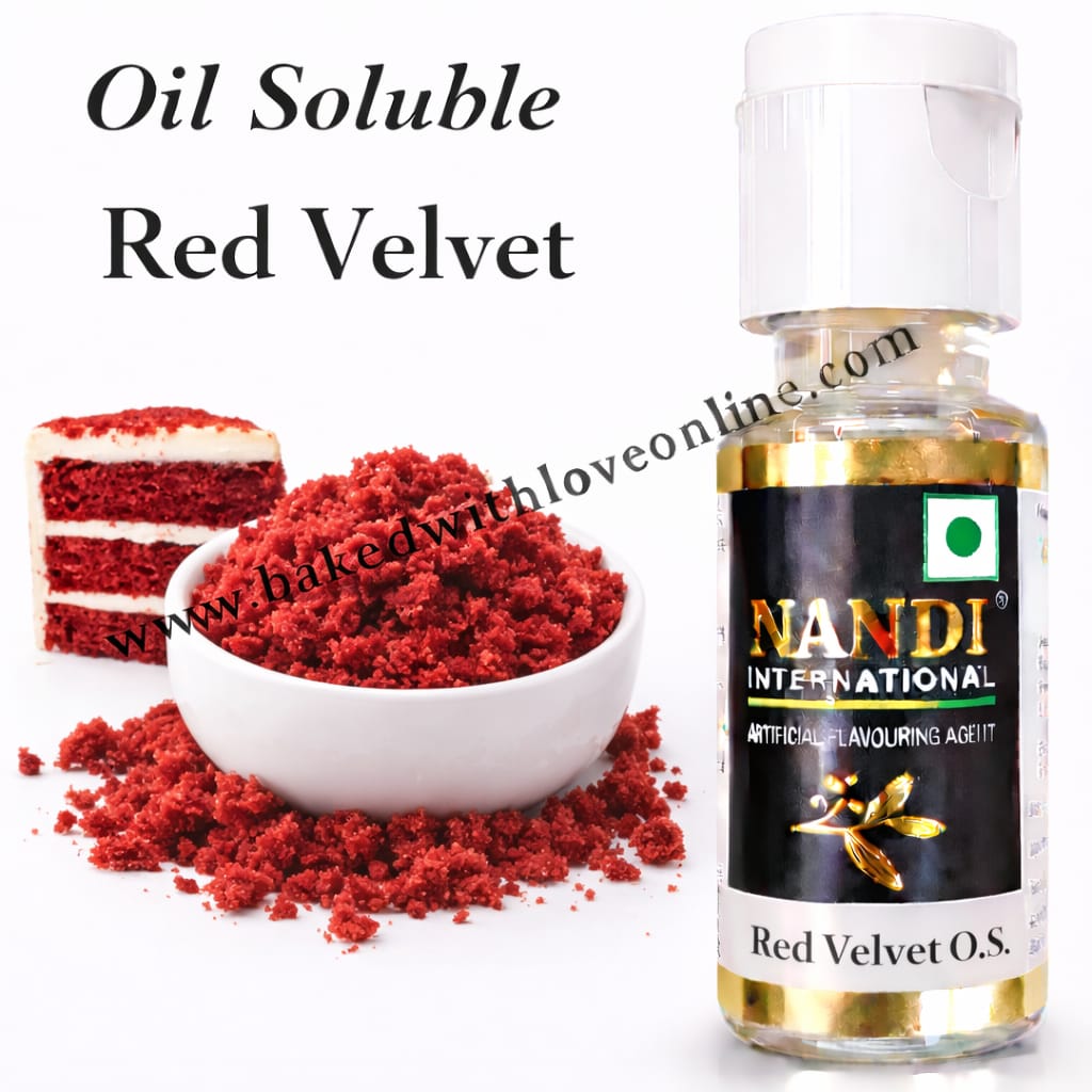 OIL SOLUBLE RED VELVET FLAVOUR(NANDI)