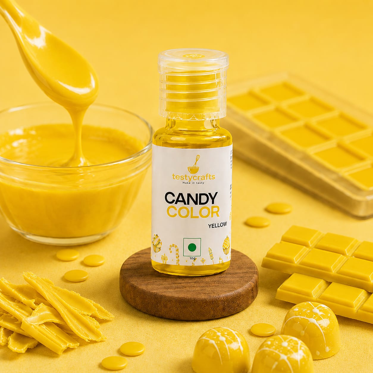 CANDY COLOR YELLOW(TESTYCRAFTS)