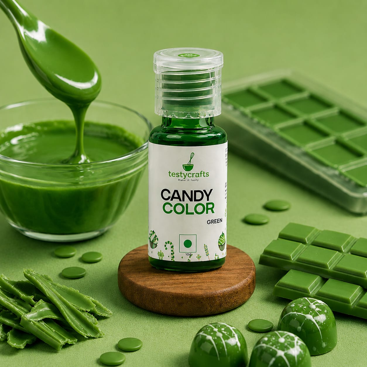 CANDY COLOR GREEN(TESTYCRAFTS)