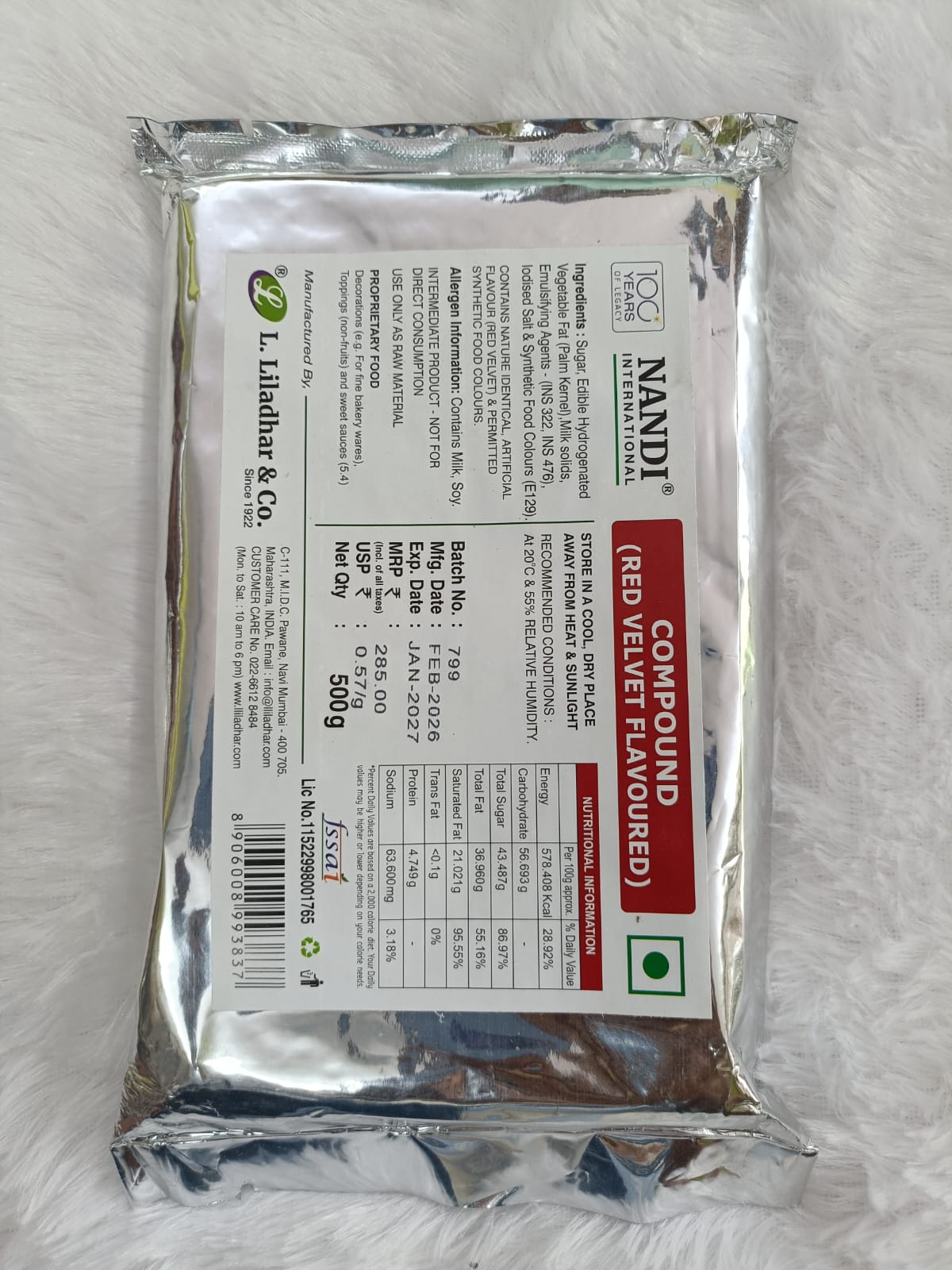 FLAVOURED COMPOUND NANDI (RED VELVET)