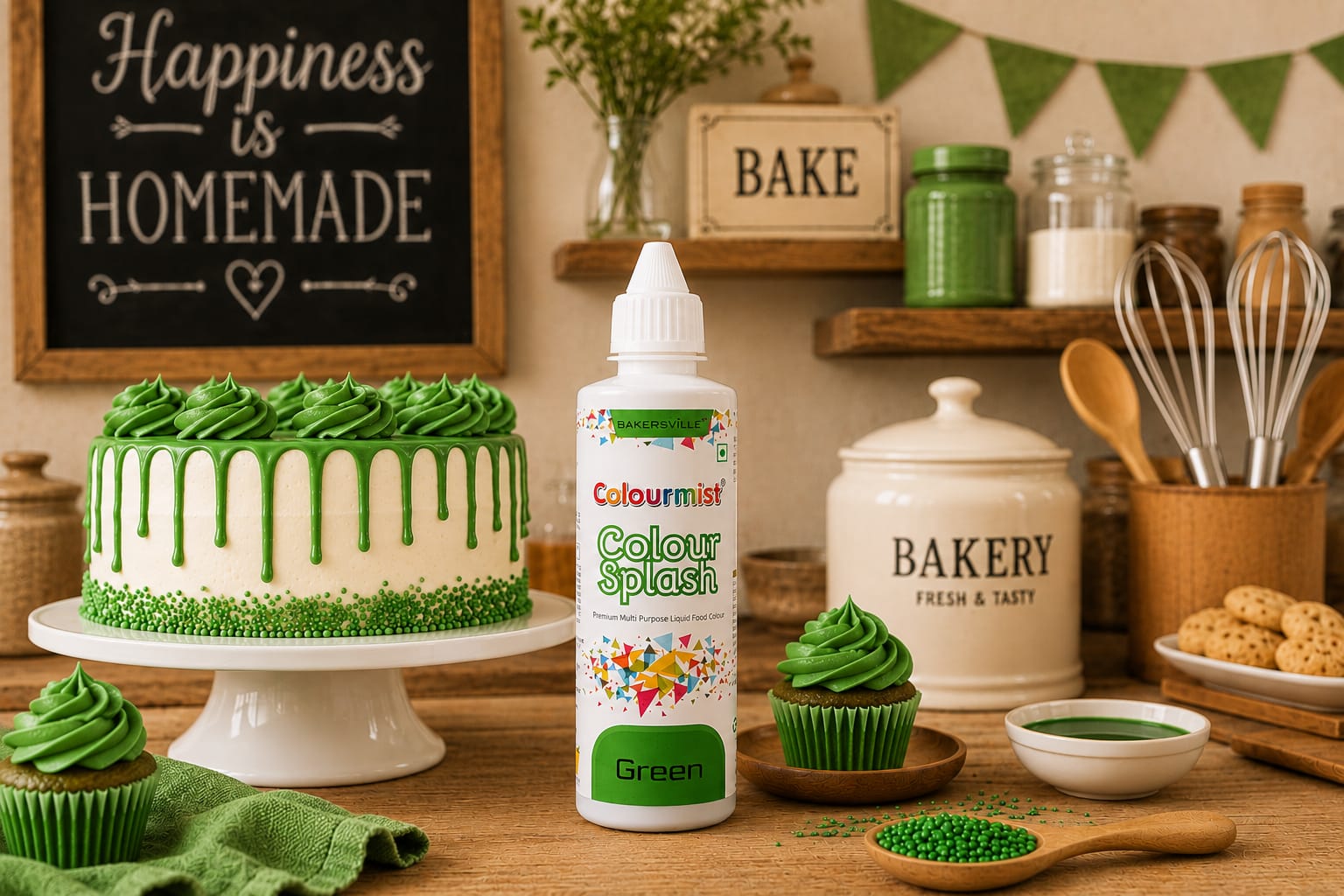 COLOUR SPLASH GREEN (BAKERSVILLE)