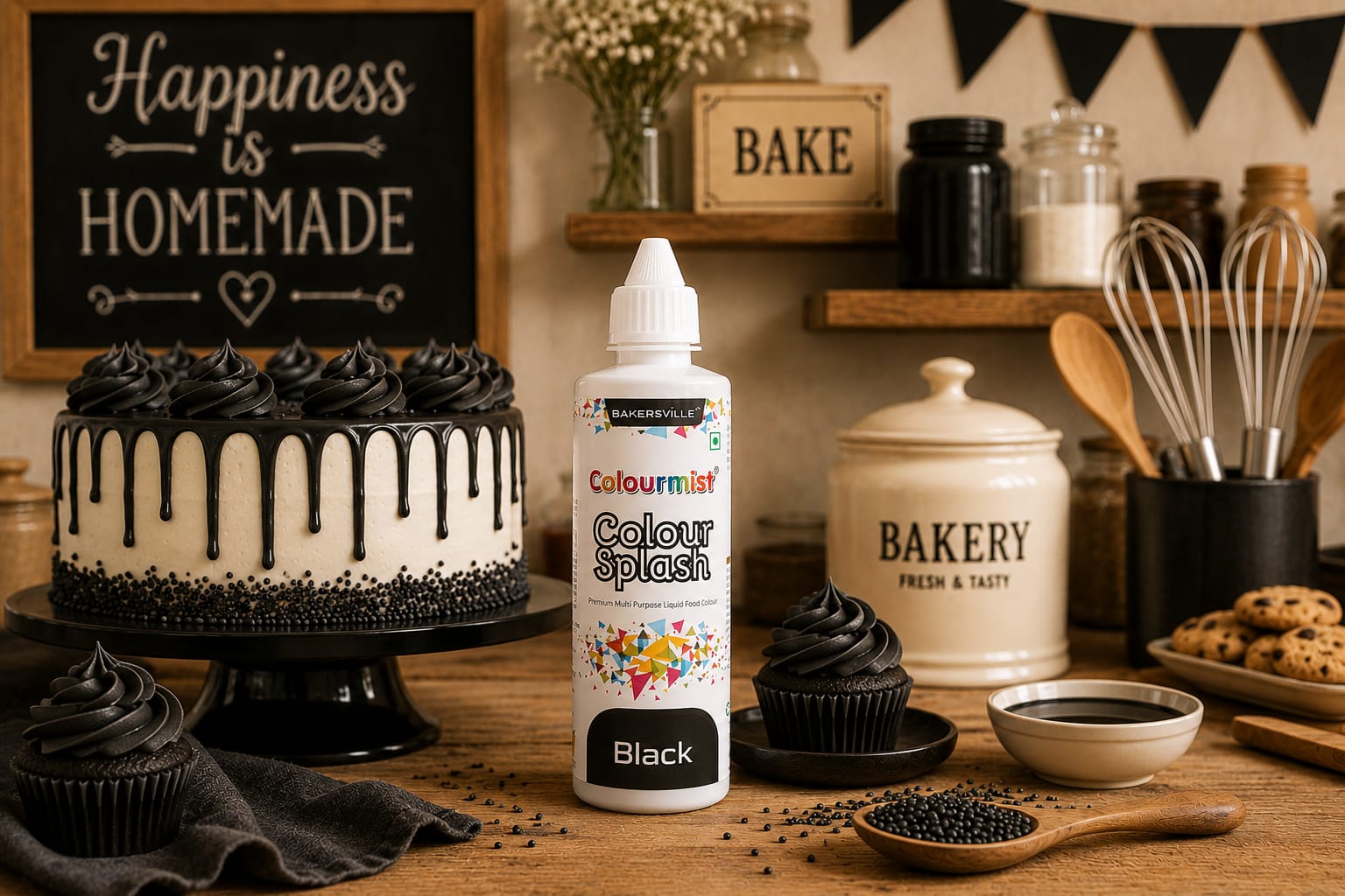 COLOUR SPLASH BLACK (BAKERSVILLE)