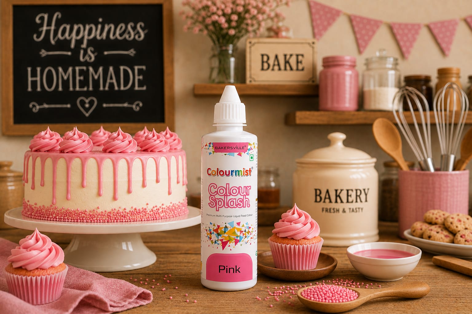 COLOUR SPLASH PINK (BAKERSVILLE)