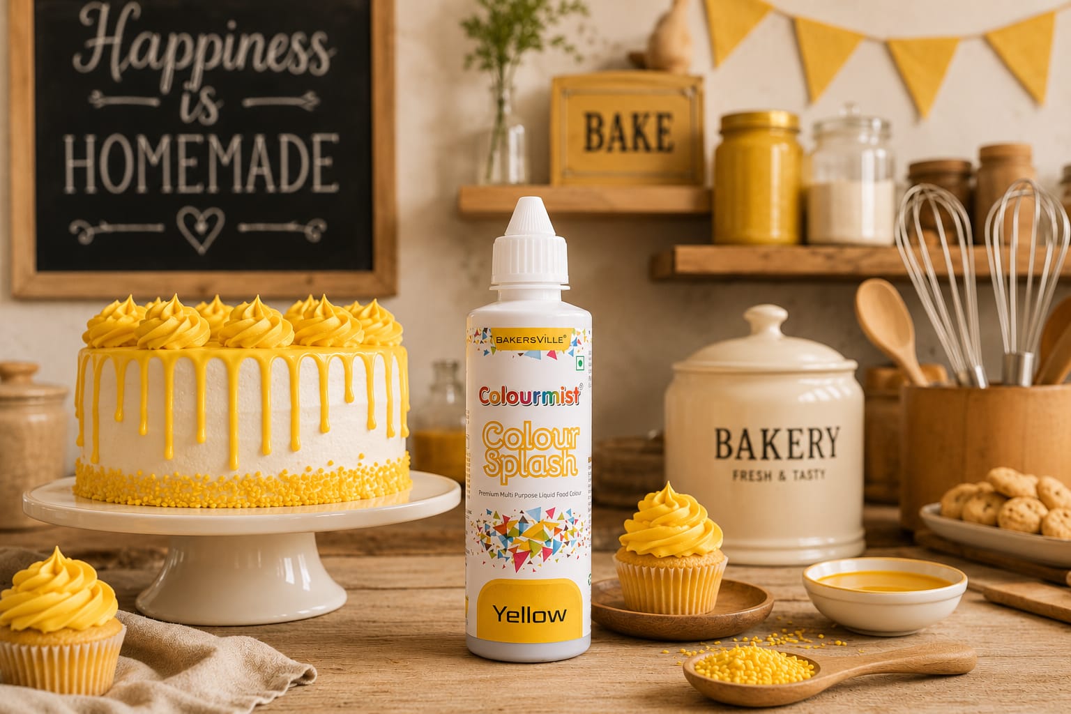 COLOUR SPLASH YELLOW (BAKERSVILLE)