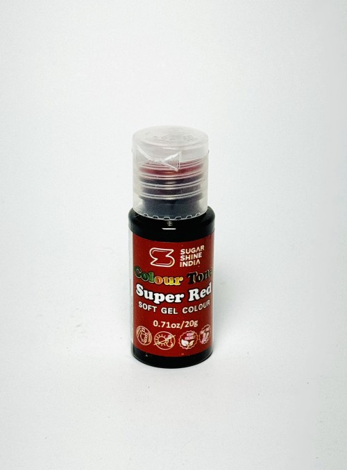 SUGAR SHINE GEL COLOUR SUPER RED