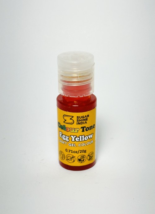 SUGAR SHINE GEL COLOUR EGG YELLOW