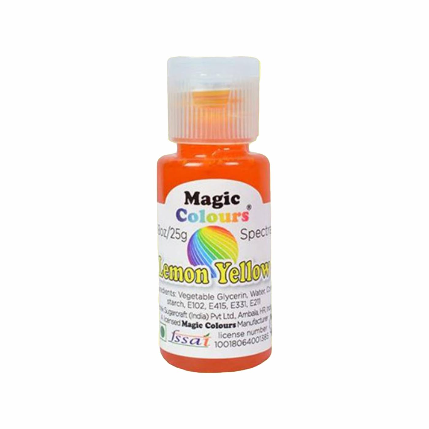 MAGIC GEL COLOUR LEMON YELLOW