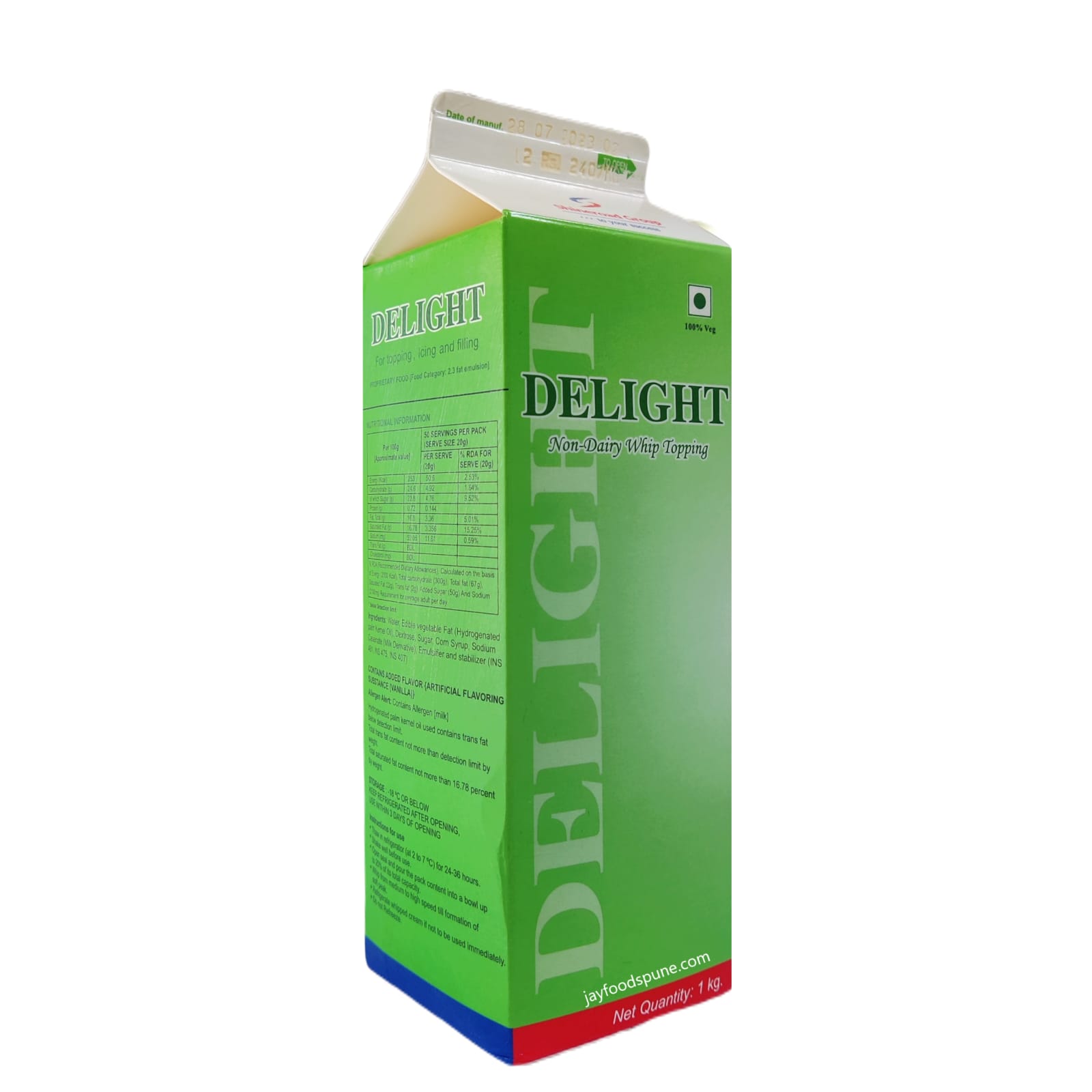 DELIGHT WHIP TOPPING (NON-DAIRY)