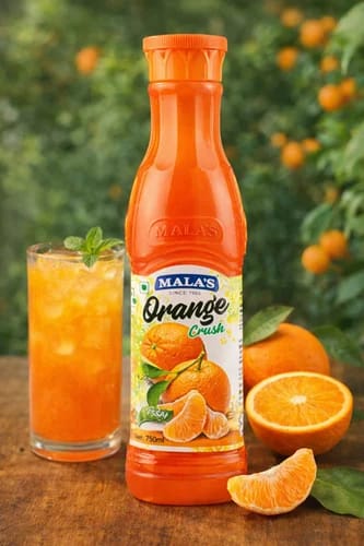 CRUSH ORANGE MALAS 750ML