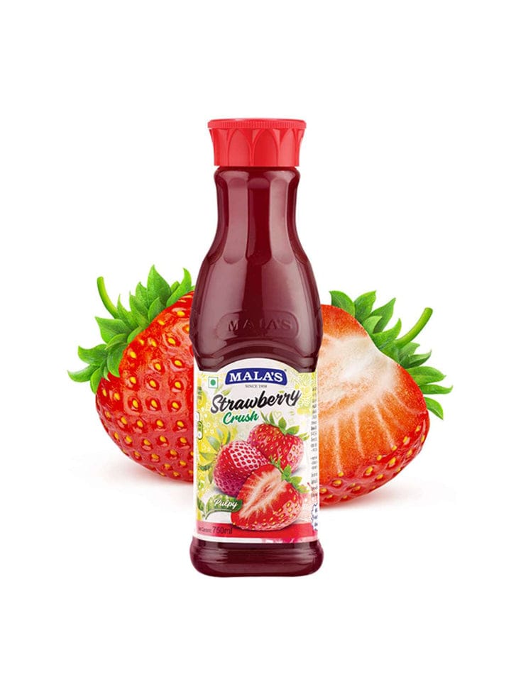 CRUSH STRAWBERRY MALAS 750ML