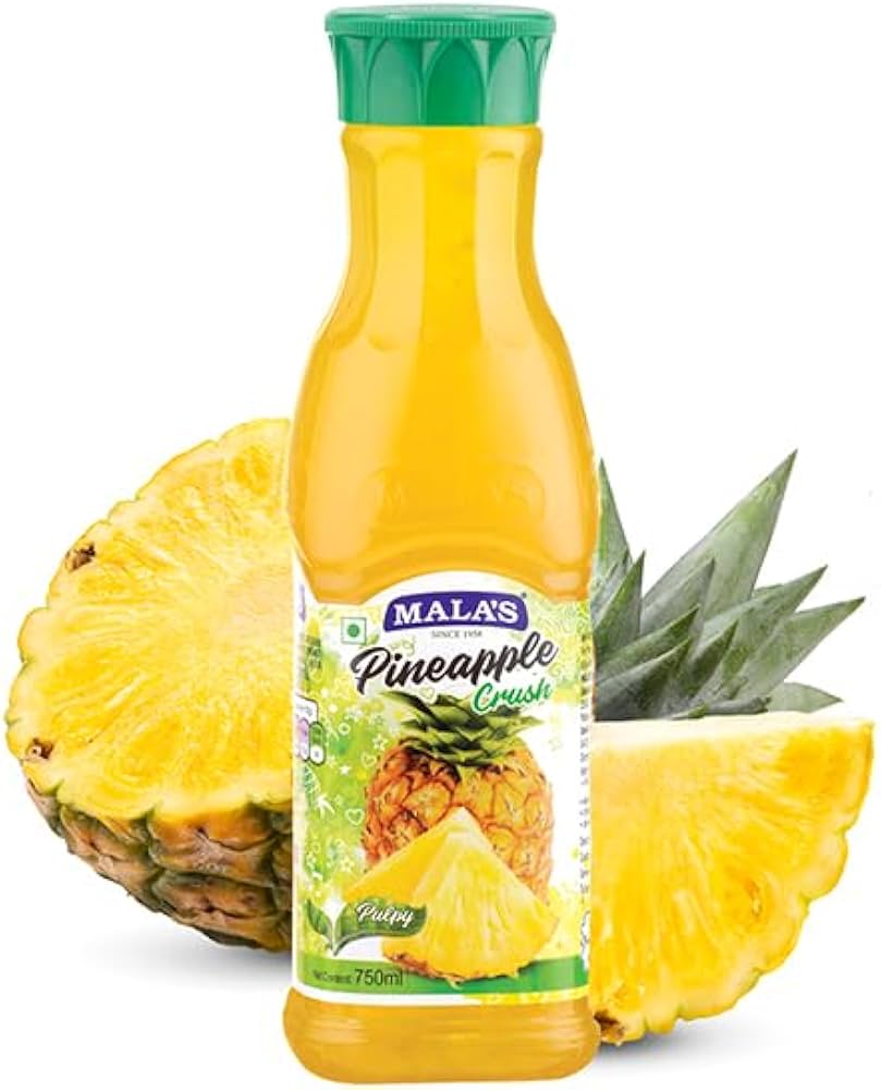 CRUSH PINEAPPLE MALAS 750ML