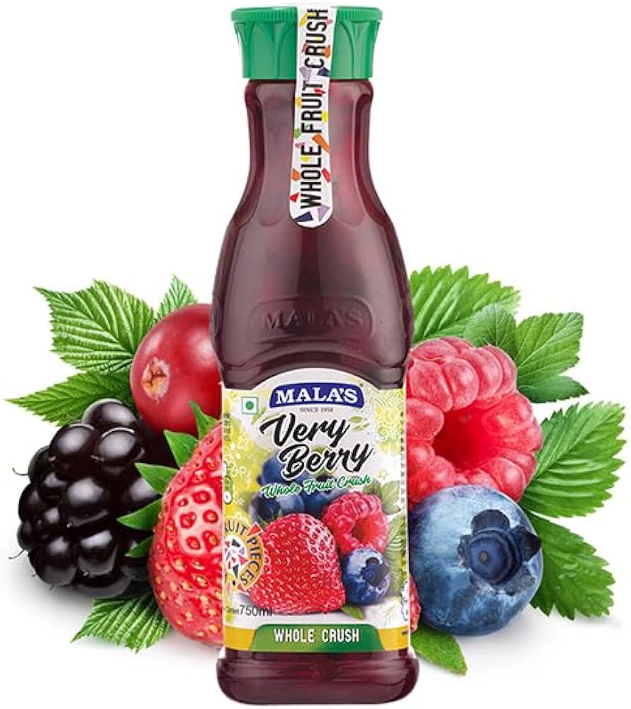 CRUSH VERY BERRY MALAS 750ML