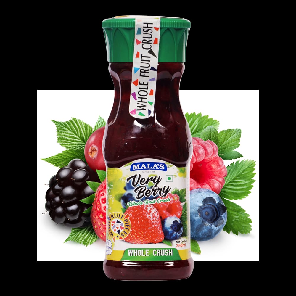CRUSH VERY BERRY MALAS 250ML