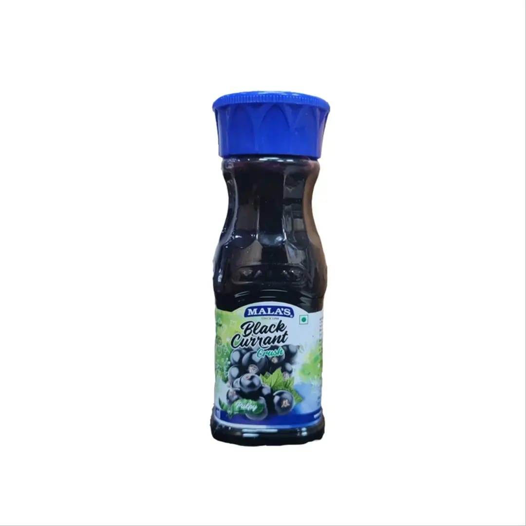 CRUSH BLACK CURRANT MALAS 250ML