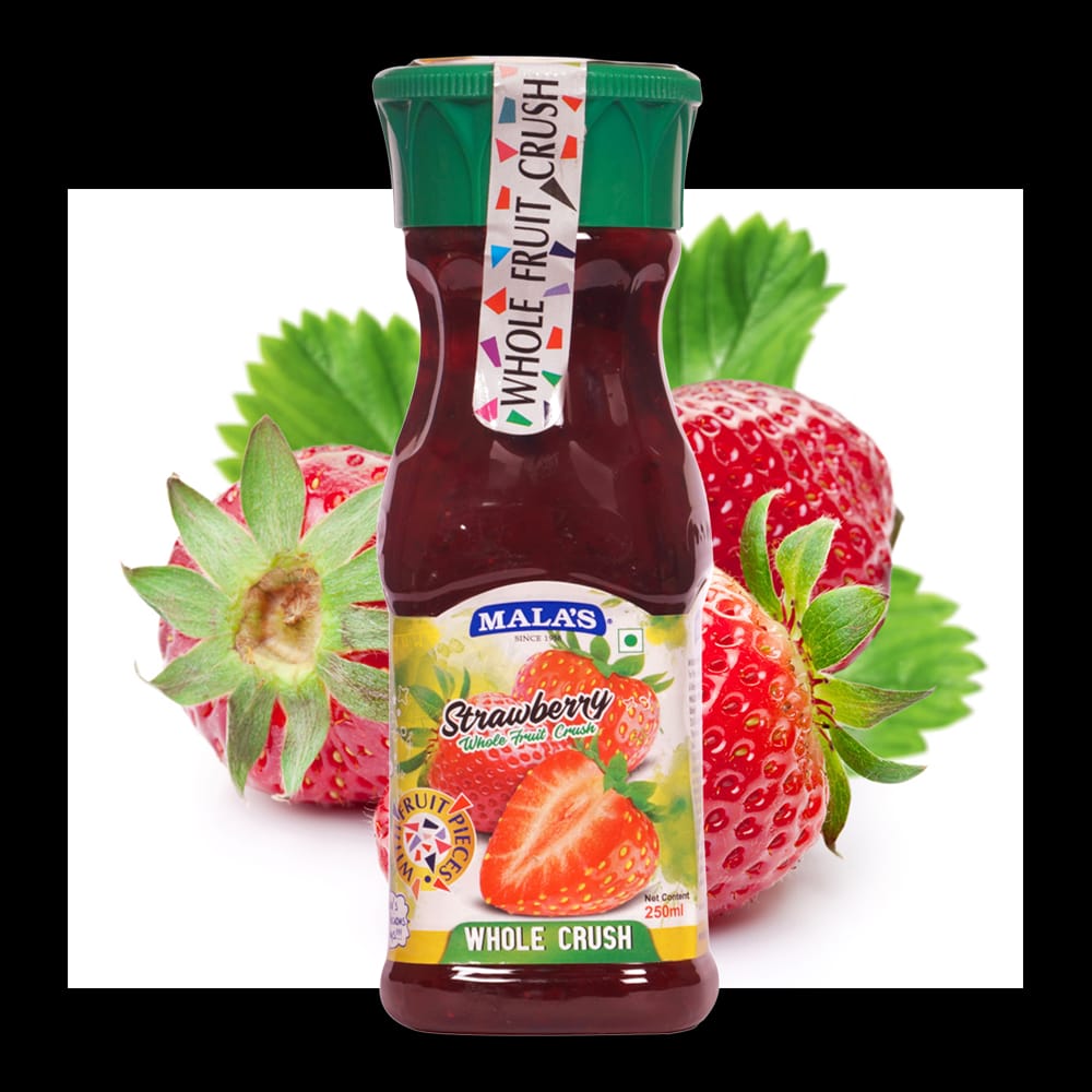 CRUSH STRAWBERRY MALAS 250ML