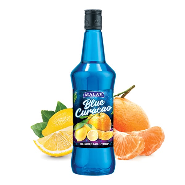 SYRUP BLUE CURACAO MALAS 750ML