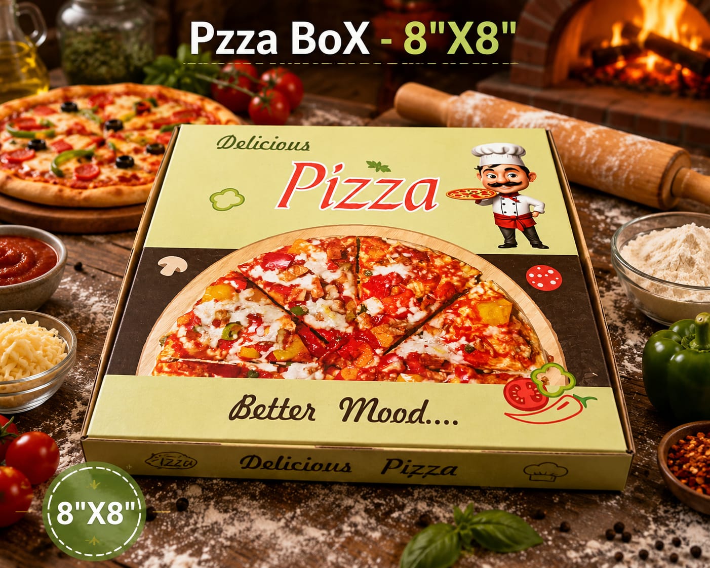 PIZZA BOX (8*8)