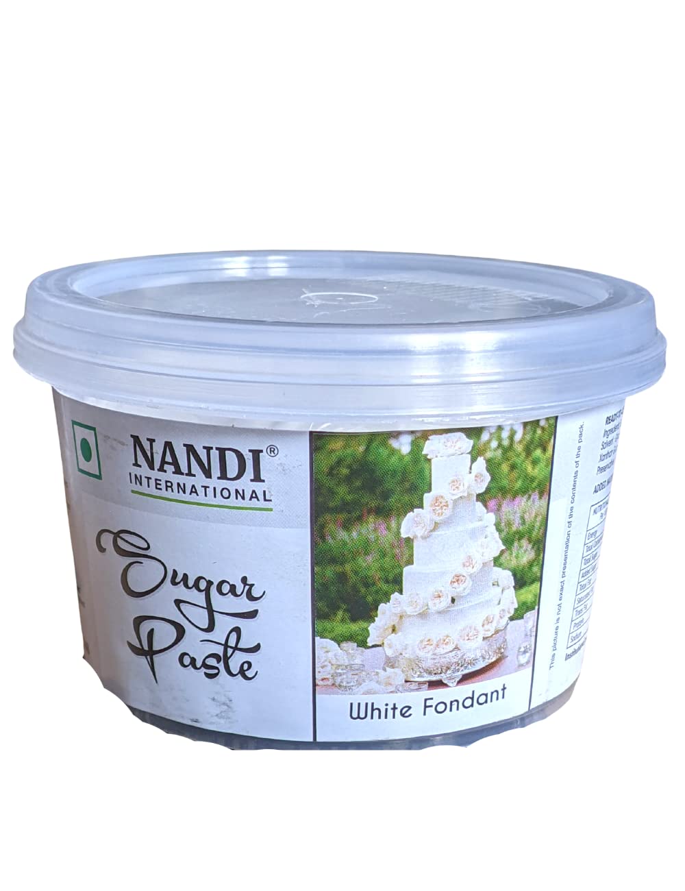 FONDANT WHITE 250GM (NANDI)