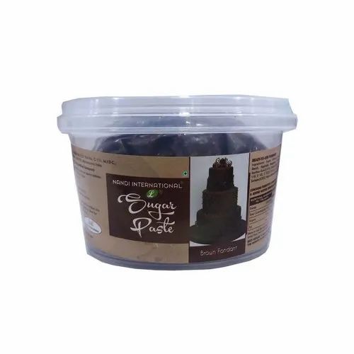 FONDANT BROWN 250GM (NANDI)