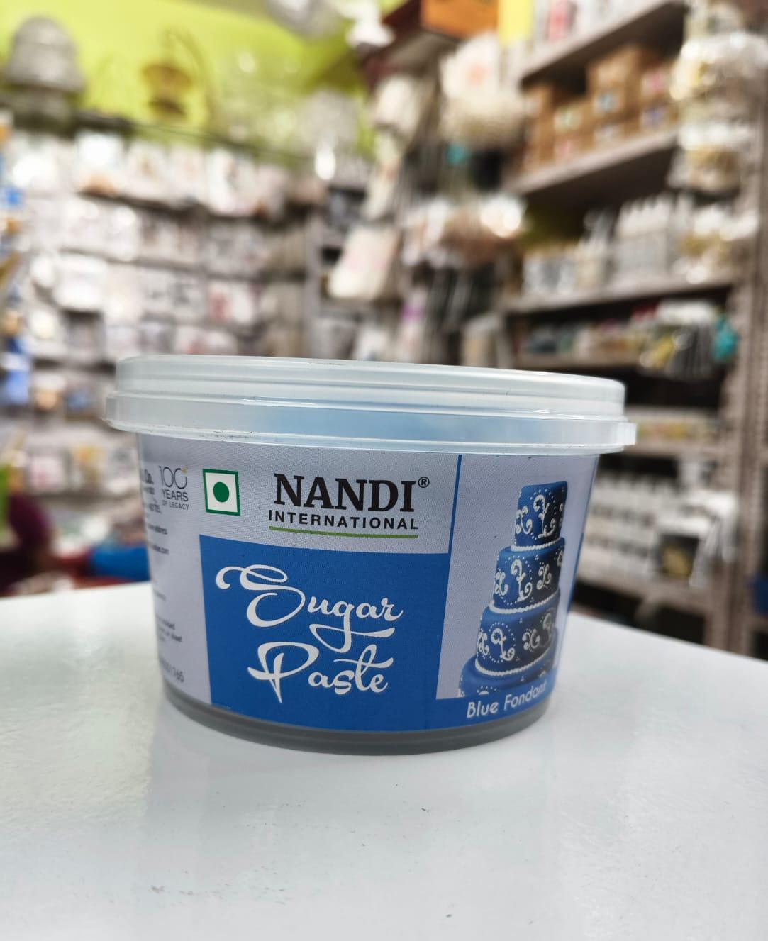 FONDANT BLUE 250GM (NANDI)