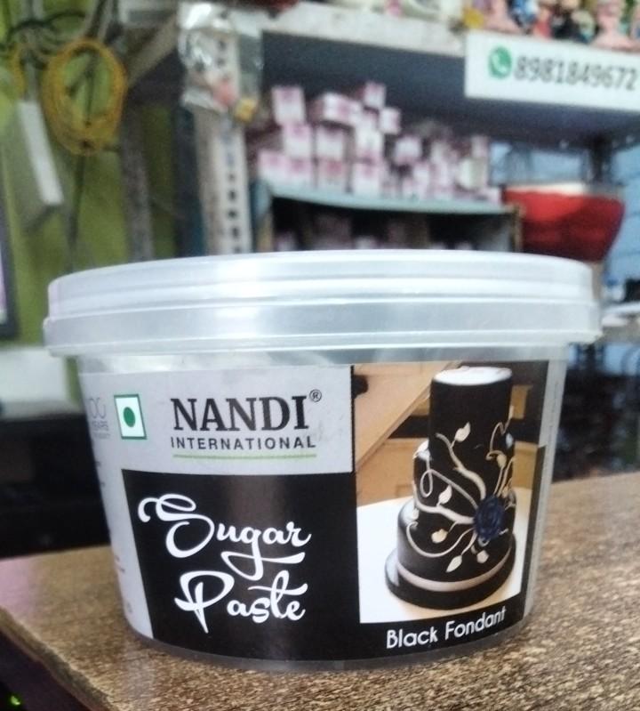 FONDANT BLACK 250GM (NANDI)