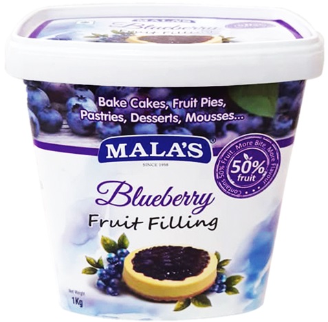 BLUEBERRY FRUIT FILING (MALAS)