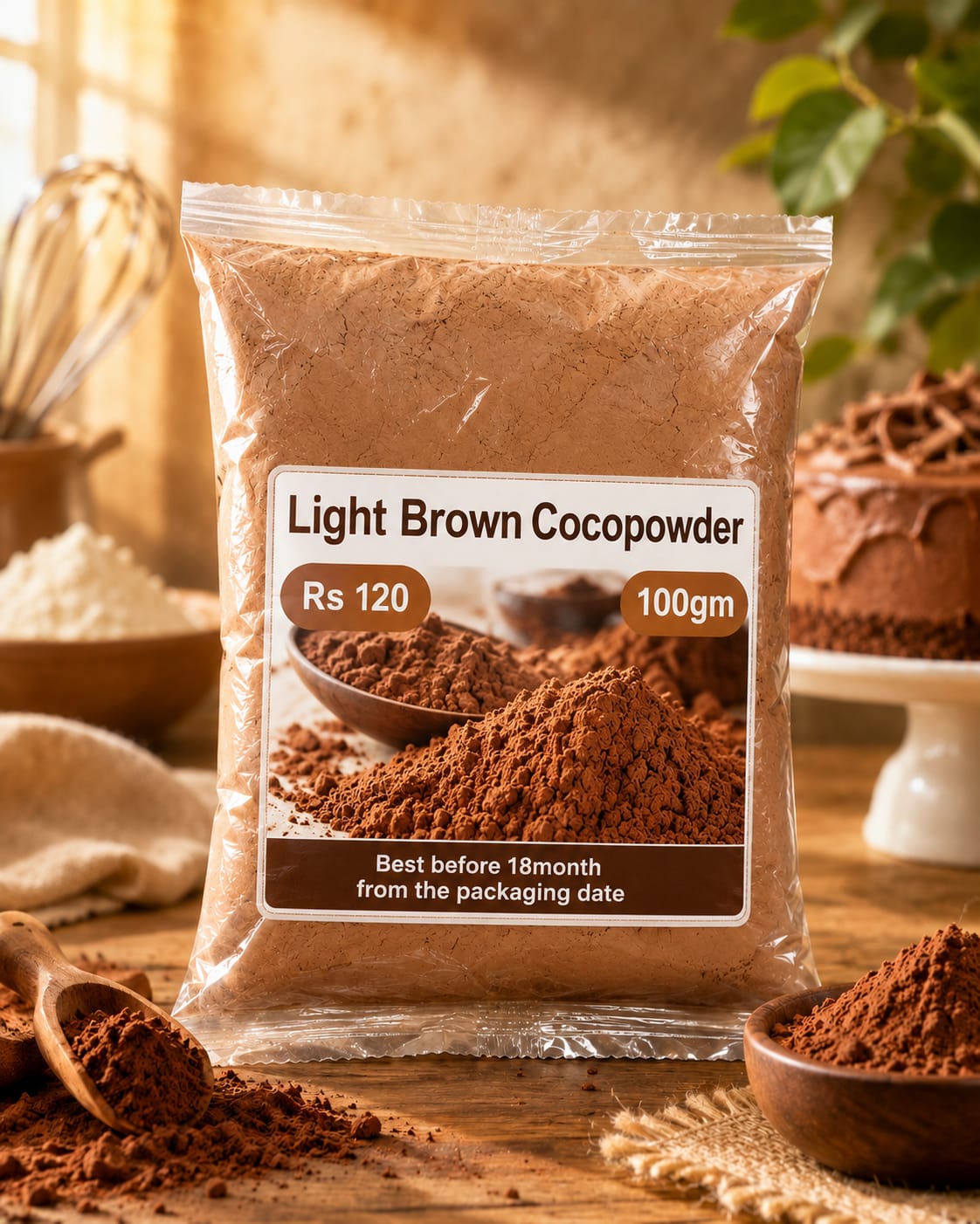 LIGHT BROWN COCOPOWDER
