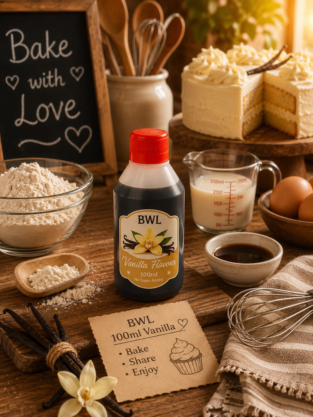 BLACK VANILLA FLAVOUR 100ML