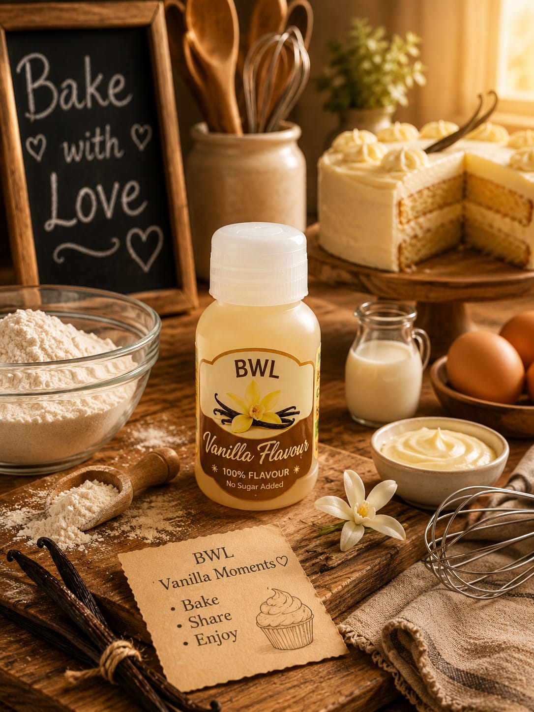 WHITE VANILLA FLAVOUR 30ML