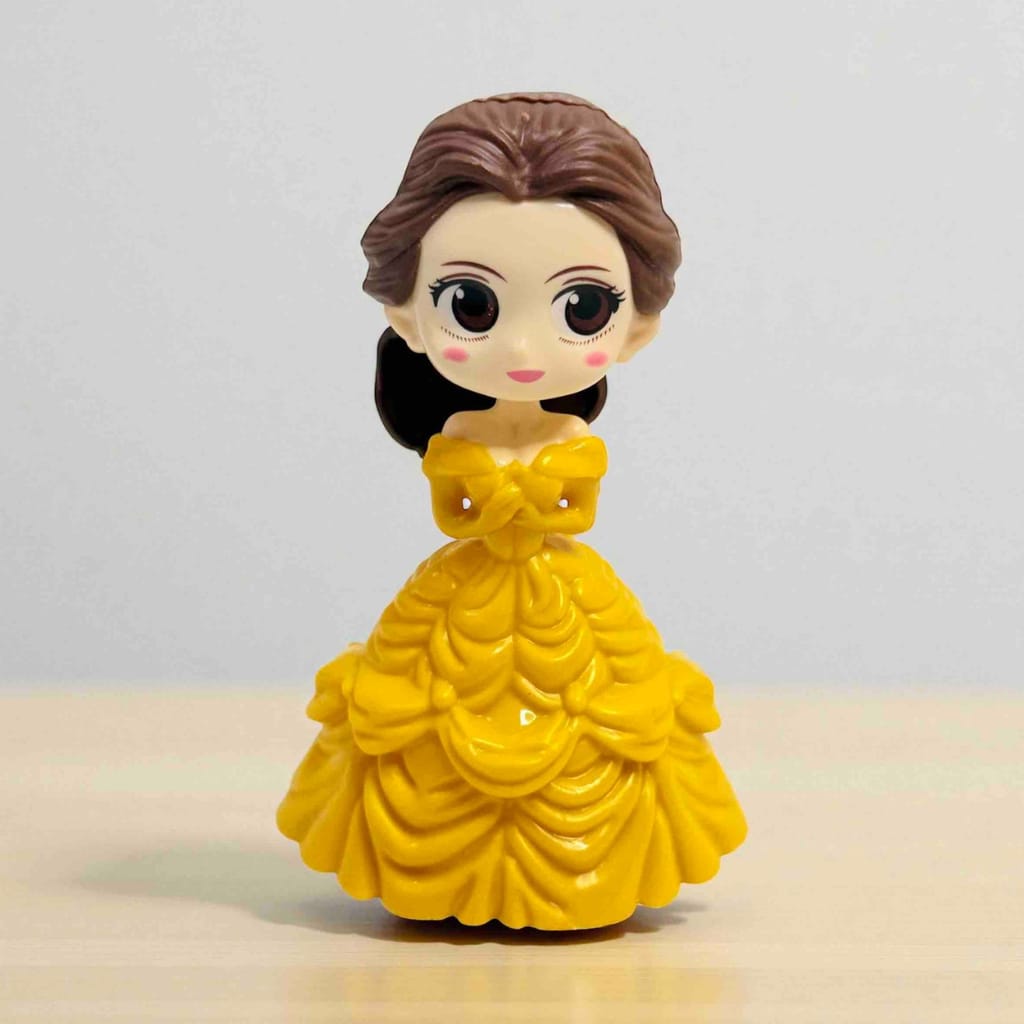 YELLOW CAKE DOLL TOPPER