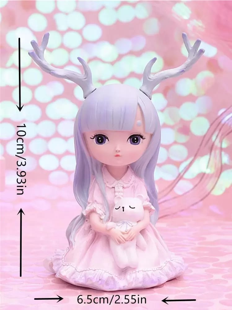 CARTOON GIRL CAKE DOLL TOPPER