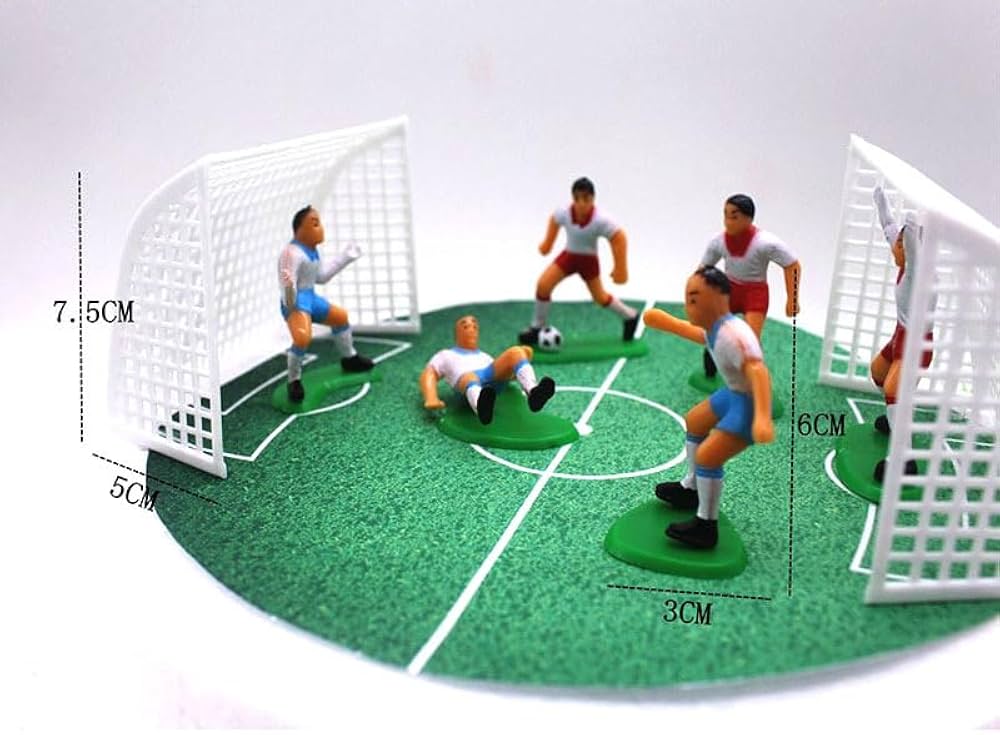 FOOTBALL CAKE TOPPER (6PCS)