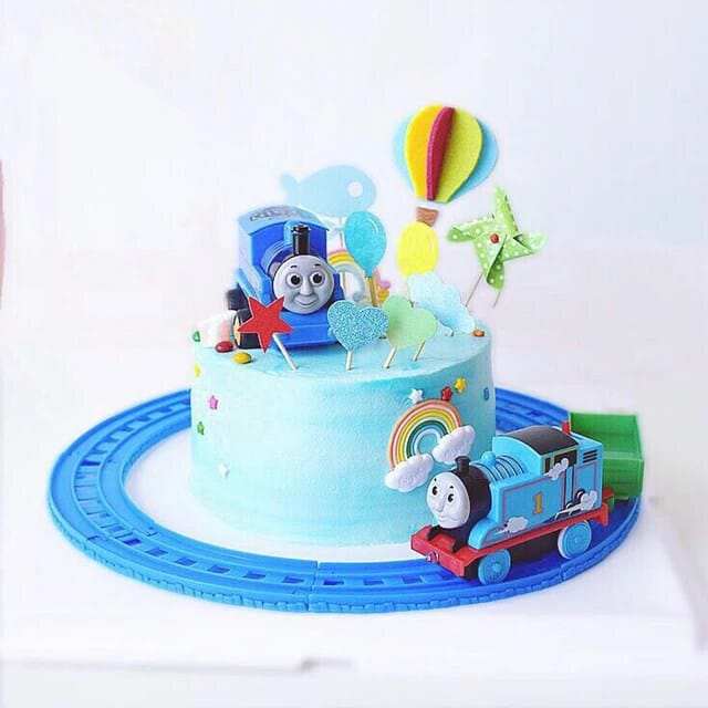 TOY TRAIN CAKE TOPPER