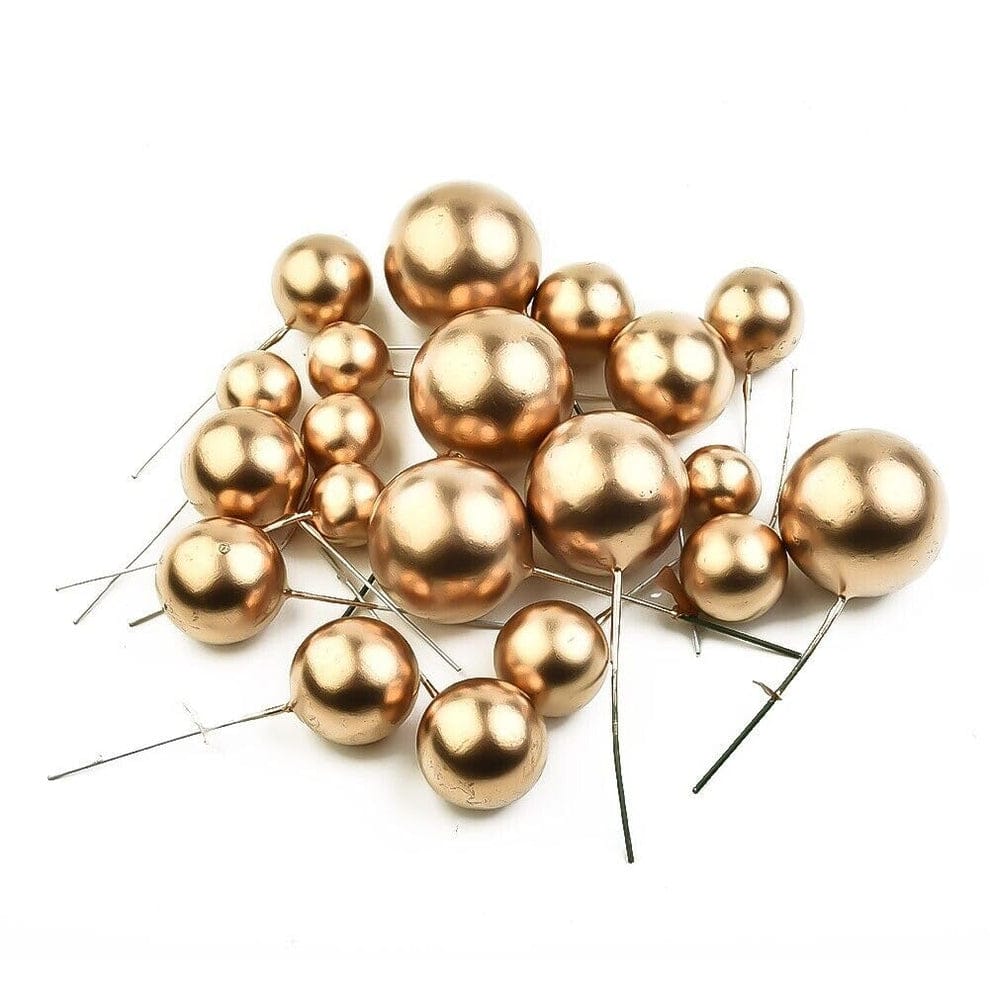 GOLDEN FAUX BALL