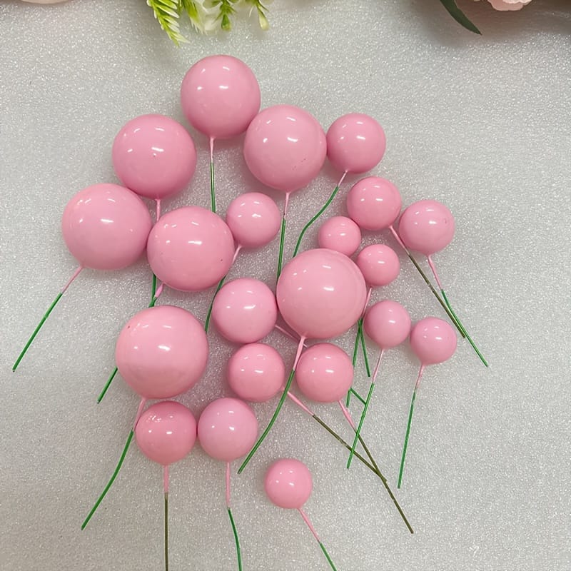 PINK FAUX BALL
