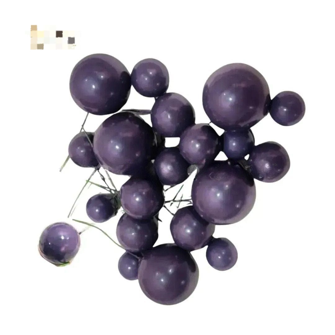PURPLE FAUX BALL