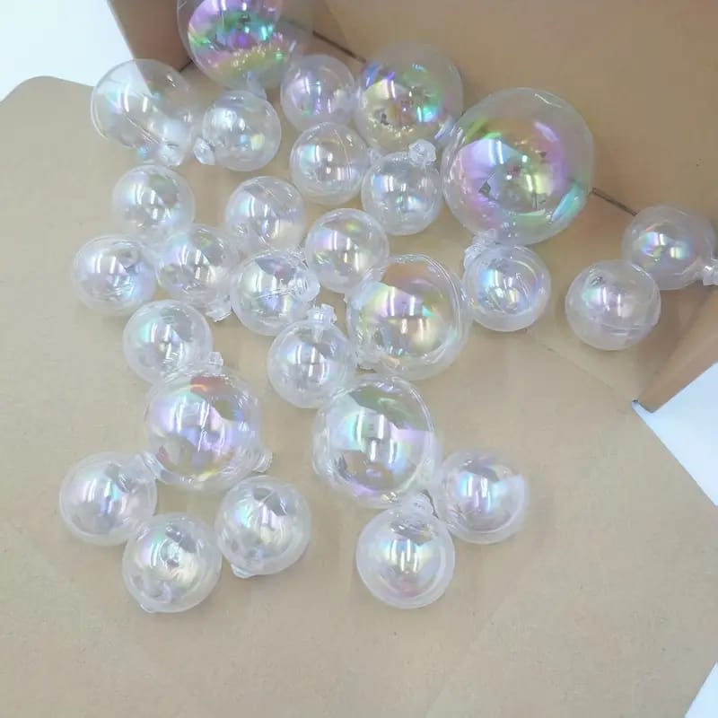 TRANSPARENT FAUX BALL