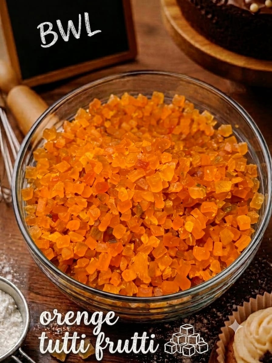 ORANGE TUTTI FRUTTI (200GM)