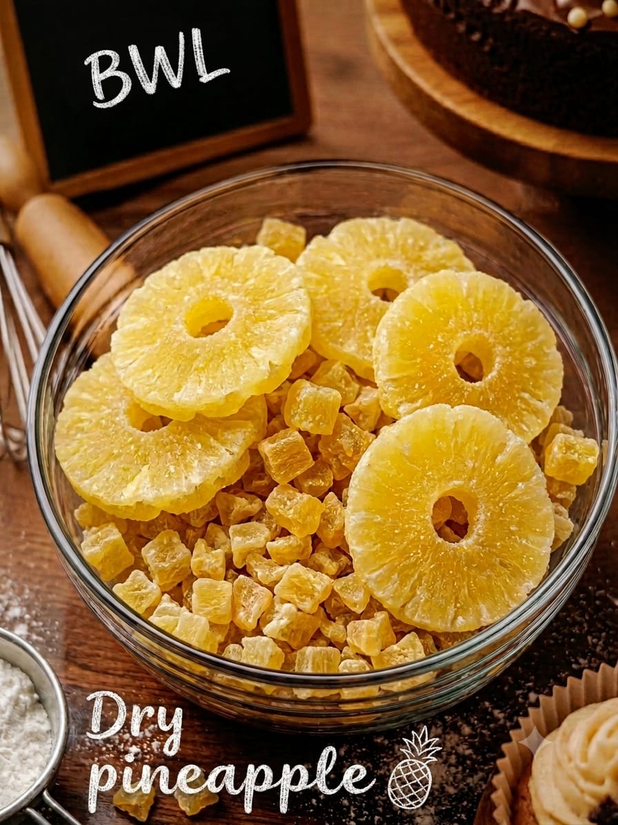 DRY PINEAPPLE (100GM)