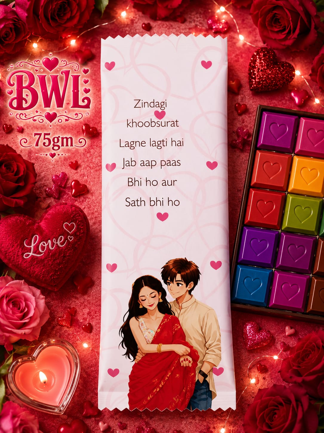 ENGLISH CHOCOLATE WRAPER (75GM)