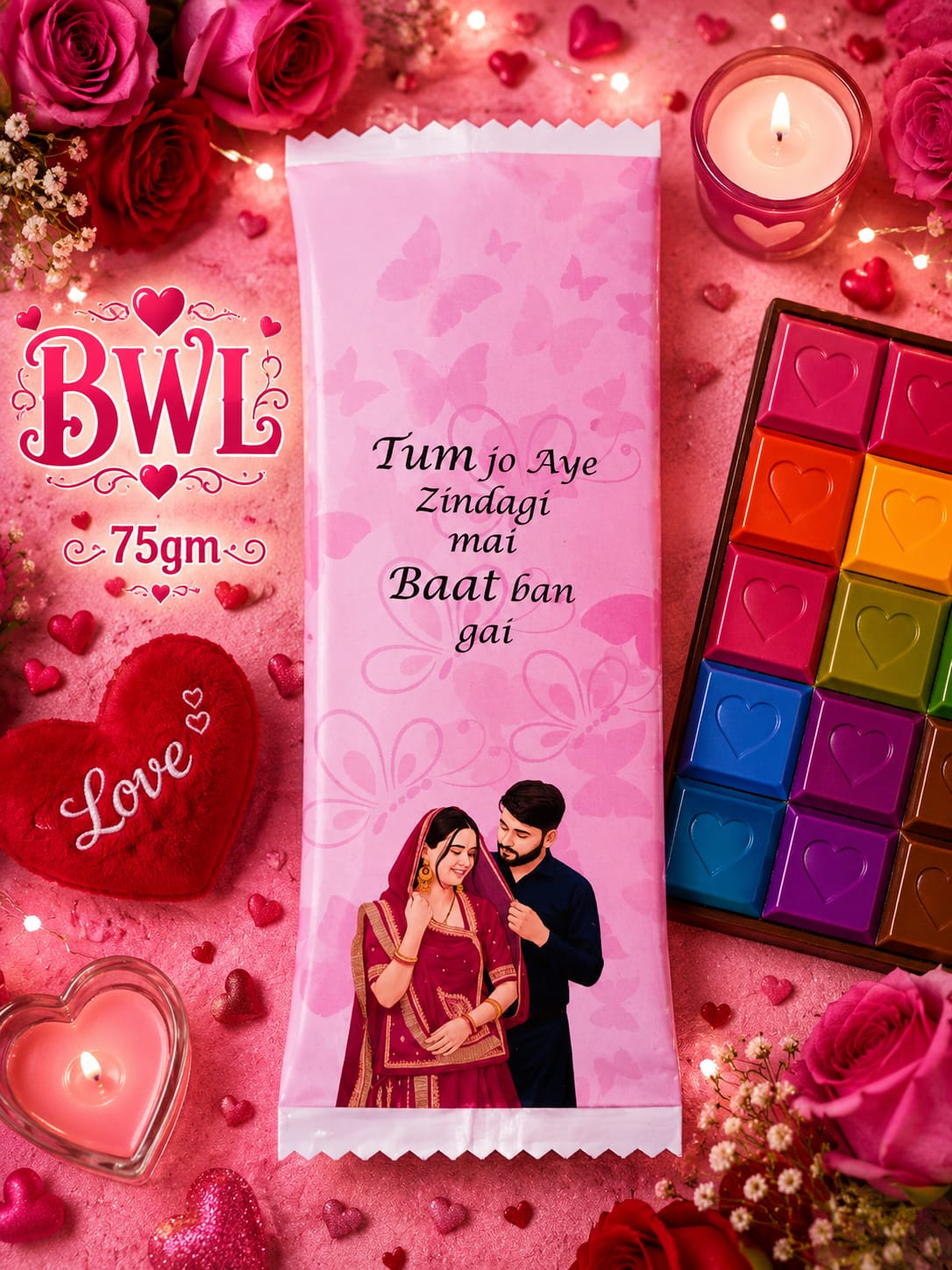 ENGLISH CHOCOLATE WRAPER (75GM)