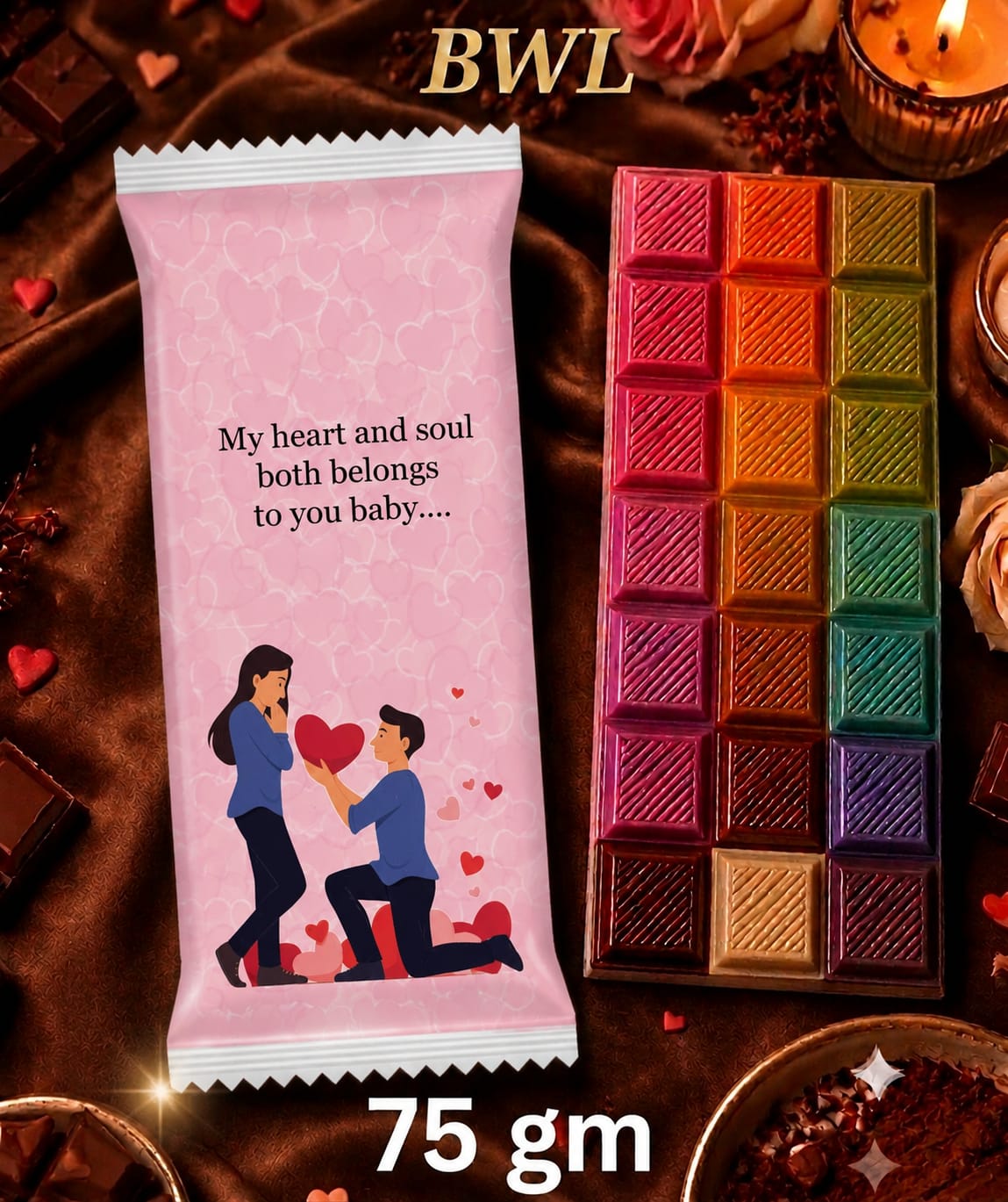 ENGLISH CHOCOLATE WRAPER (75GM)