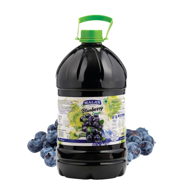 CRUSH BLUEBERRY MALAS 5L